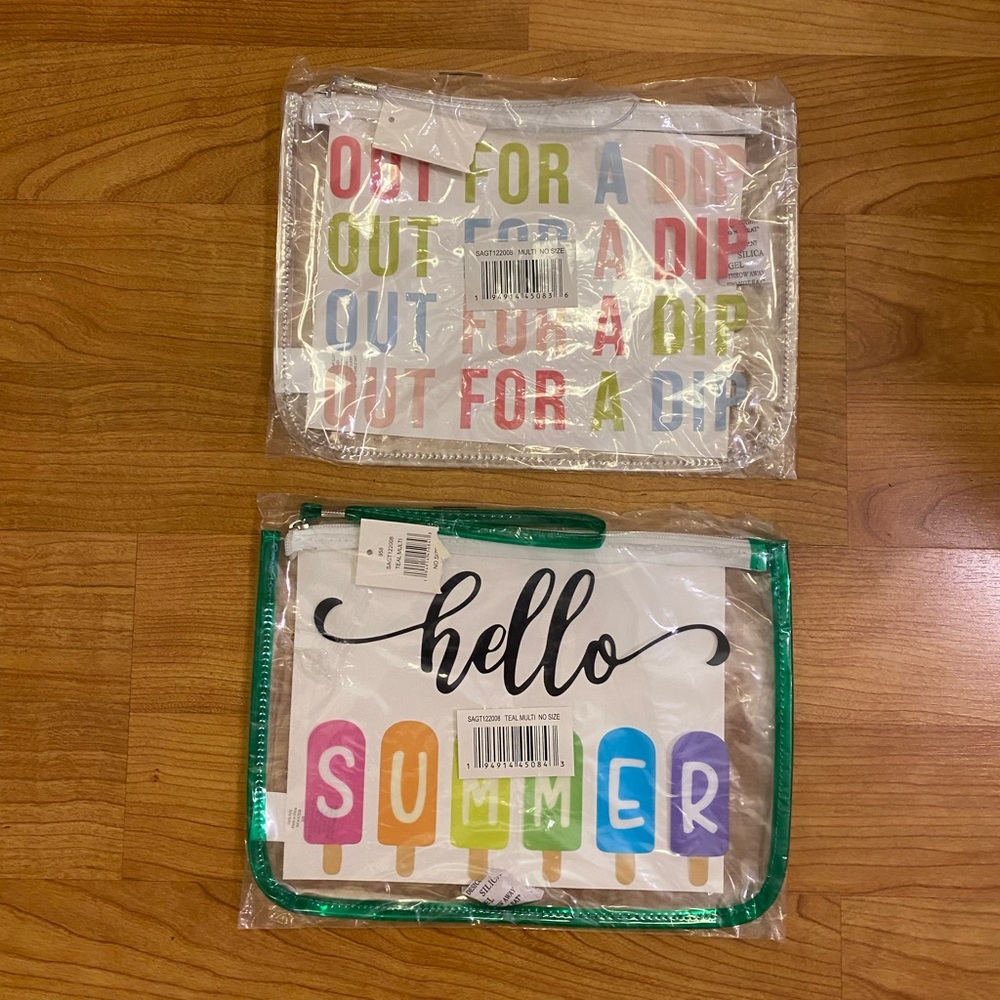 Set of 2 Bikini Travel Bags